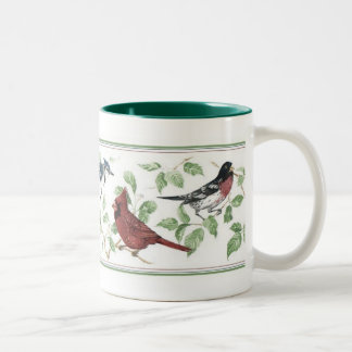 Tasse 2 Couleurs Oiseaux