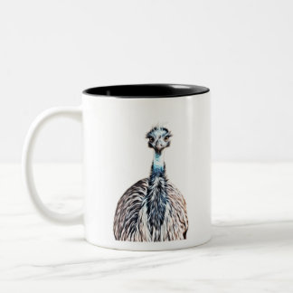 Tasse 2 Couleurs Oiseaux d'Emu