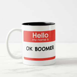 TASSE 2 COULEURS OK BOOMER