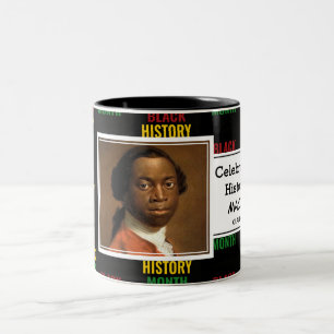 Tasse 2 Couleurs OLAUDAH EQUIANO Homme inconnu   Mois de l'histoire