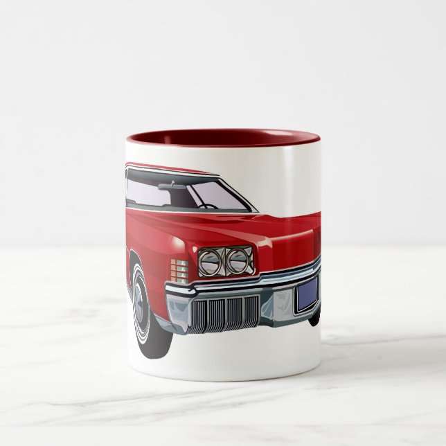 Tasse 2 Couleurs Oldsmobile rouge Toronado (Centre)