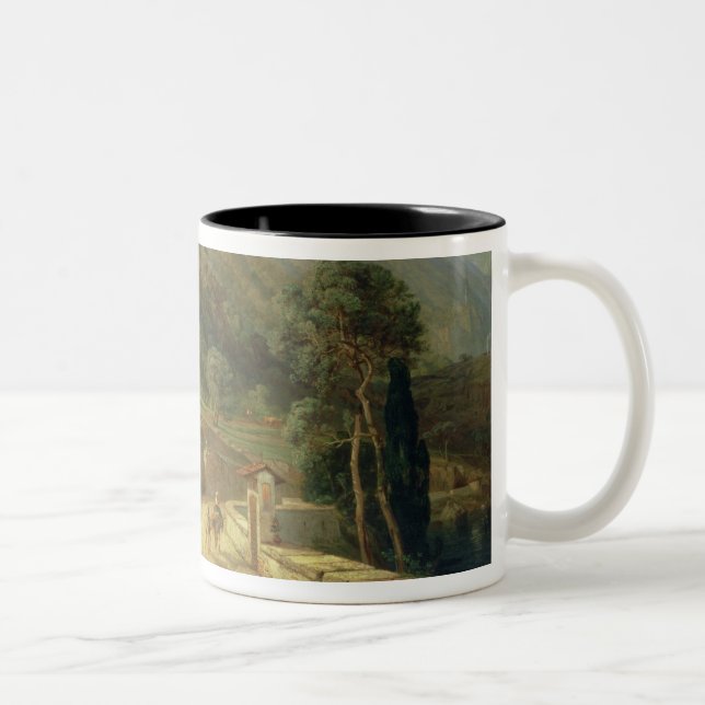 Tasse 2 Couleurs Oliveraies chez Varenna, lac Como, Italie, 1861 (o (Droit)