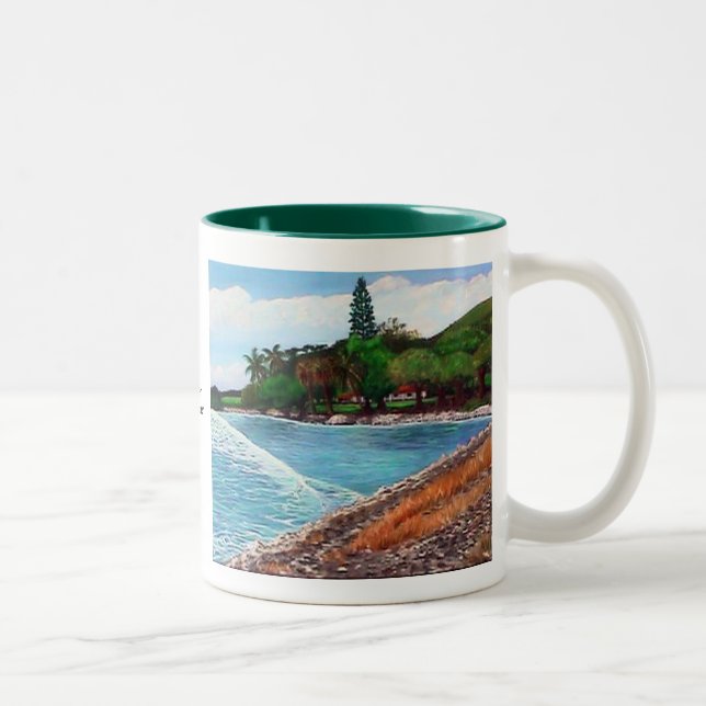 Tasse 2 Couleurs Olowalu (Droit)