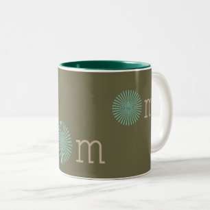 Tasse 2 Couleurs Om zen vert