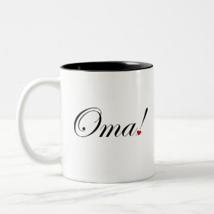 Tasse 2 Couleurs Oma !