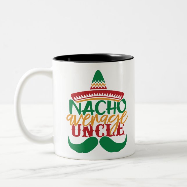 Tasse 2 Couleurs Oncle moyen Nacho (Gauche)