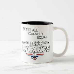 Tasse 2 Couleurs Only The Best Marines