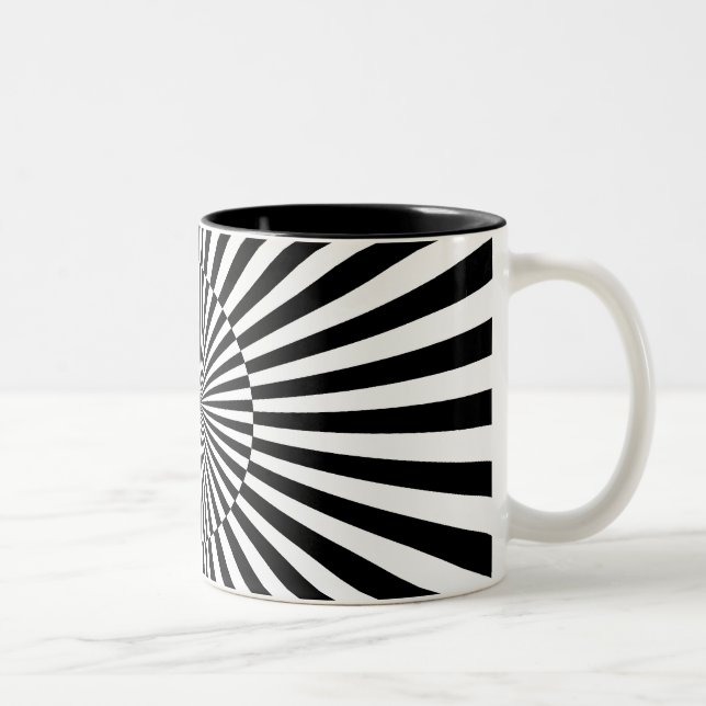 Tasse 2 Couleurs OP -Art #3 à Emporio Moffa (Droit)