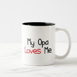 Tasse 2 Couleurs Opa m'aime