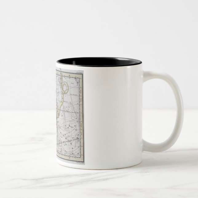 Tasse 2 Couleurs Ophiuchus ou Serpentarius, 'd'un atlas céleste (Droit)