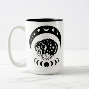 Tasse 2 Couleurs Opossum Cute Witchy