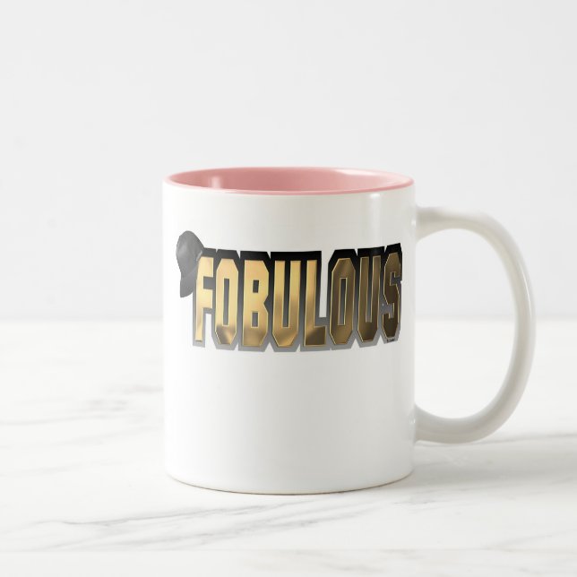 Tasse 2 Couleurs Or de Fobulous (Droit)
