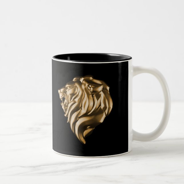 Tasse 2 Couleurs Or de lion (Droit)