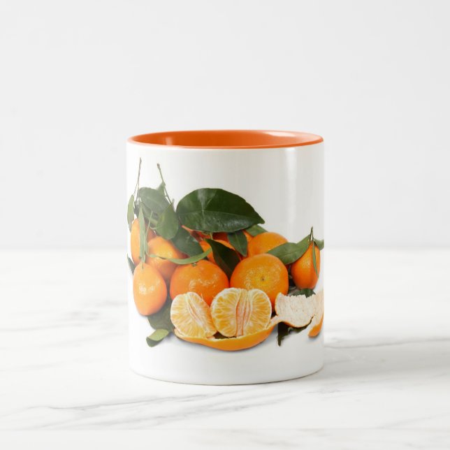 Tasse 2 Couleurs Oranges (Centre)