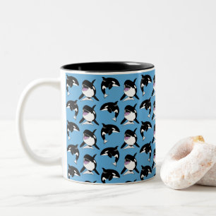 Tasse 2 Couleurs Orca Killer Whale