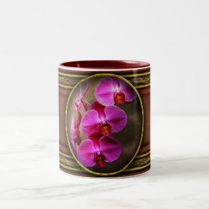 Tasse 2 Couleurs Orchidée - Phalaenopsis - L'orchidée papillon