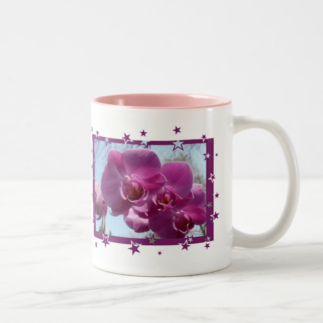 Tasse 2 Couleurs Orchidée pourpre (Droit)