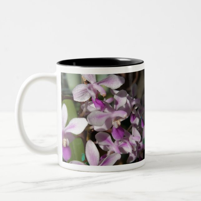 Tasse 2 Couleurs orchidées miniatures (Gauche)