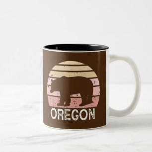 Tasse 2 Couleurs Oregon Bear