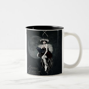 Tasse 2 Couleurs ornement gothique