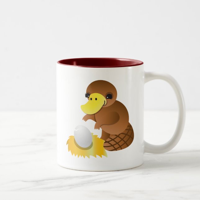 Tasse 2 Couleurs Ornithorynque de MAMANS (Droit)