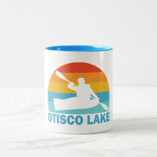Tasse 2 Couleurs Otisco Lake New York Kayak
