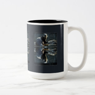 Tasse 2 Couleurs Otter Beauty Wild Otter Photographie
