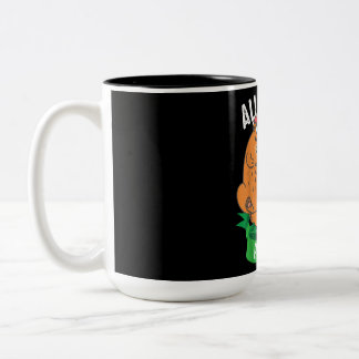 Tasse 2 Couleurs Otter Gift | Tout Otter Reindeer cadeau de Noël