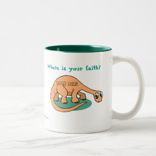 Tasse 2 Couleurs Où est votre foi ? Citations de bible