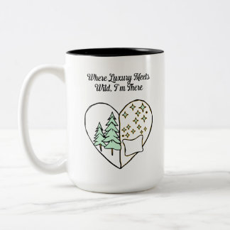Tasse 2 Couleurs Où le luxe rencontre le style de vie sauvage et gl