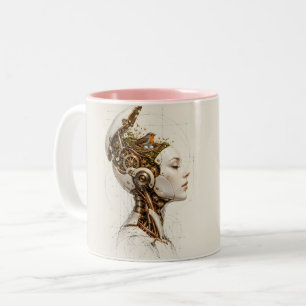 Tasse 2 Couleurs Où les pensées nichent