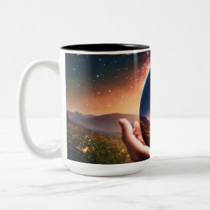 Tasse 2 Couleurs Où Wonder rencontre la nature - La porte d'entrée