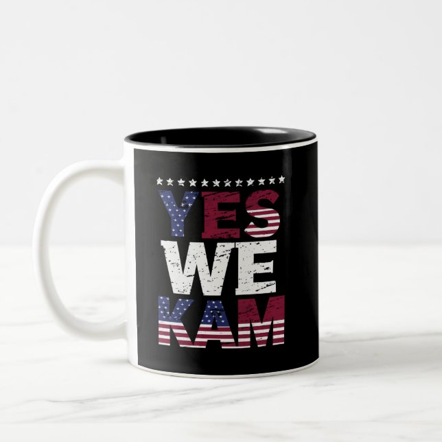 Tasse 2 Couleurs Oui, nous citons Kam Saying (Gauche)