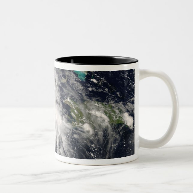 Tasse 2 Couleurs Ouragan Gustav sur Jamaïque 2 (Droit)