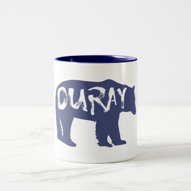 Tasse 2 Couleurs Ouray Bear (Centre)