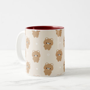 Tasse 2 Couleurs Ours Brown Chonky