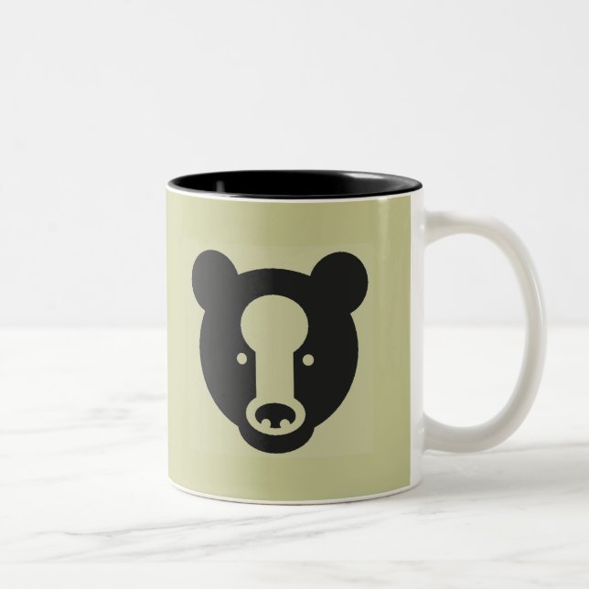 TASSE 2 COULEURS OURS DE PAPA (Droit)