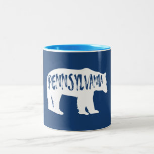 Tasse 2 Couleurs Ours de Pennsylvanie
