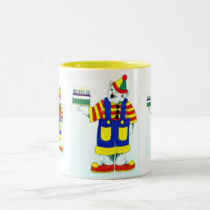 Tasse 2 Couleurs Ours en peluche