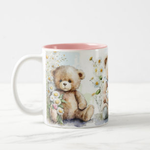 Tasse 2 Couleurs Ours en peluche