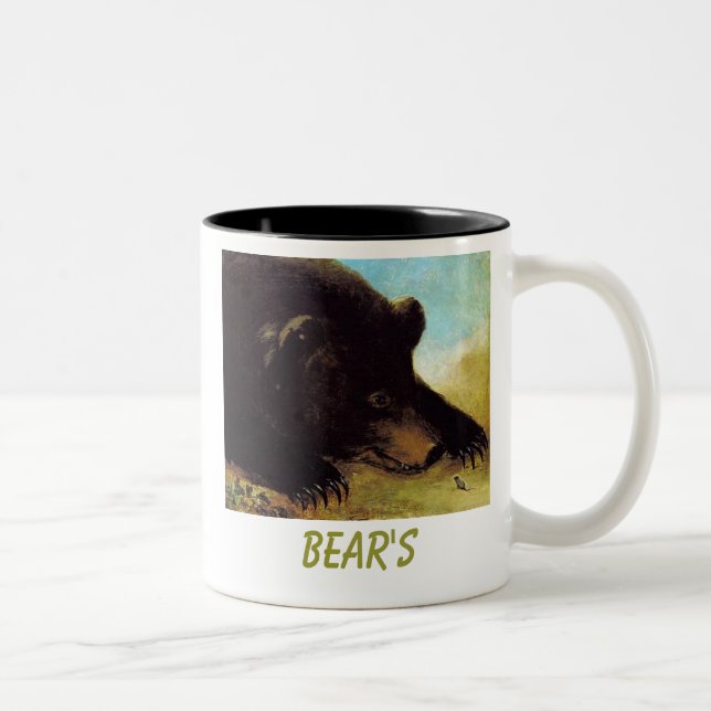 Tasse 2 Couleurs ours, OURS (Droit)