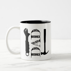Tasse 2 Couleurs Outils de papa pour la fête des pères