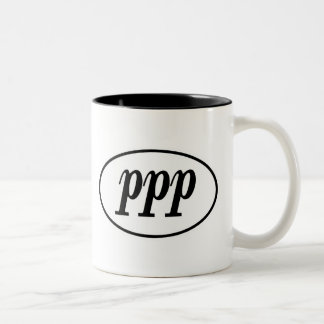 Tasse 2 Couleurs Ovale de PPA