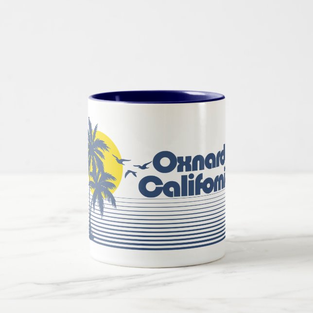 Tasse 2 Couleurs Oxnard Californie (Centre)