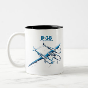 TASSE 2 COULEURS P-38