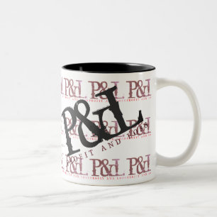 TASSE 2 COULEURS "P&L"