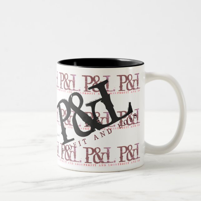 TASSE 2 COULEURS "P&L" (Droit)