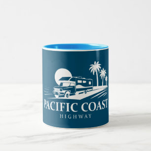 Tasse 2 Couleurs Pacific Coast Highway Véhicule récréatif