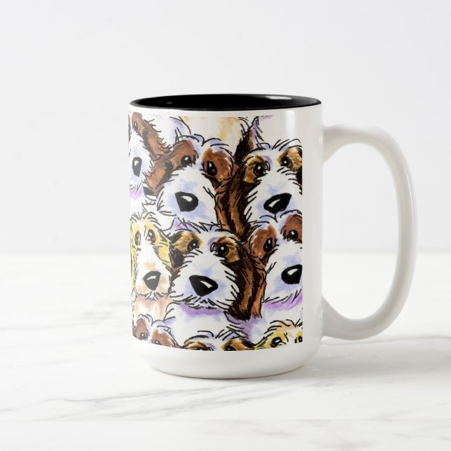 Tasse 2 Couleurs Pack PBGV (Droit)