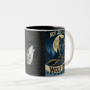 Tasse 2 Couleurs Pack Wolf - Pas seulement une équipe, une famille 